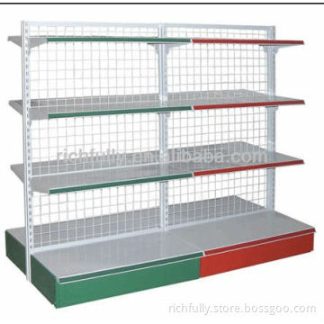 Hot Selling Mini Mesh Back Panel Used Store Shelf, Metal wire shelf
